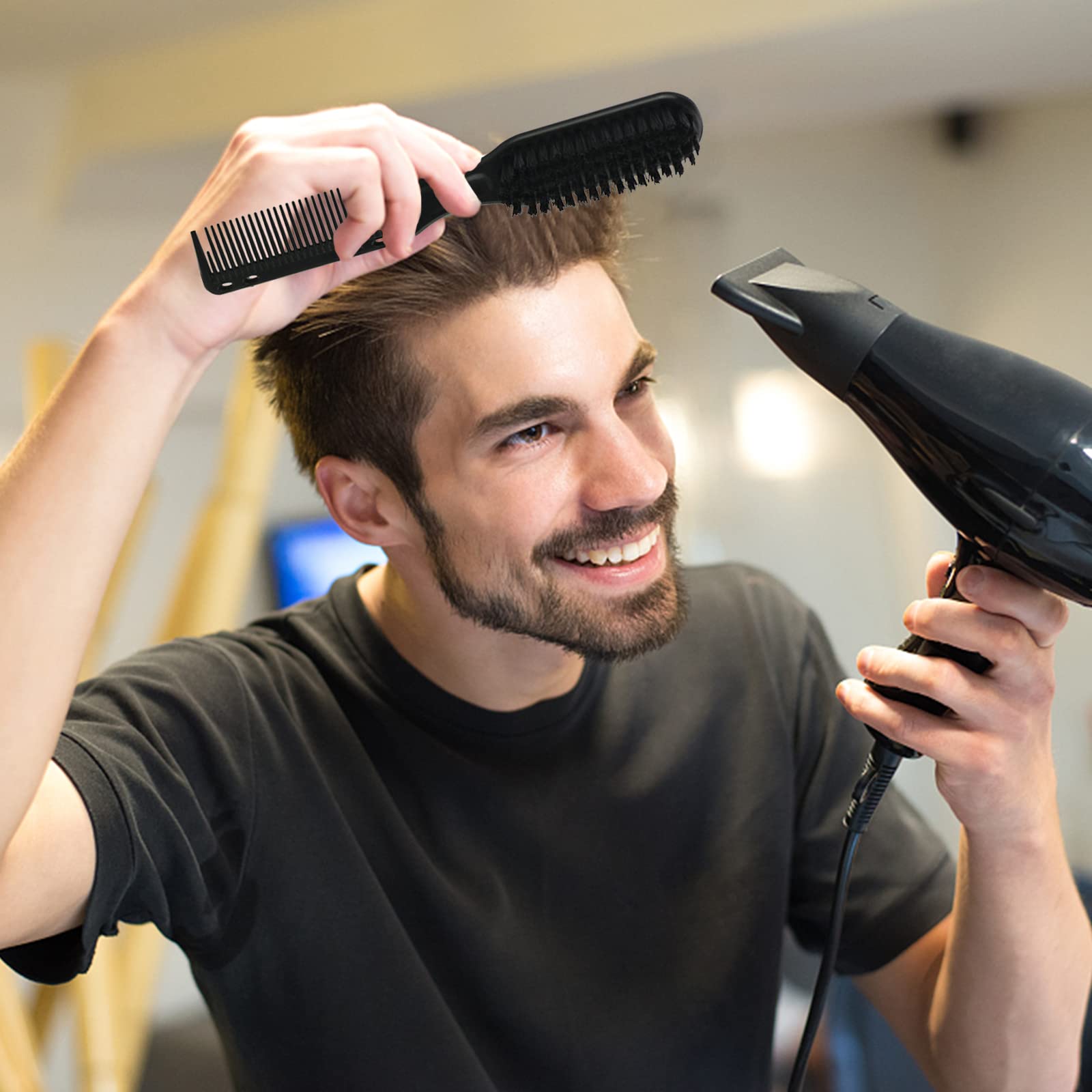 DENMAN ヘアコームセット くし 大量 スタイリングセット Amazon | 2点くし 折りたたみ スタイリングコーム メンズ くし 髪の毛